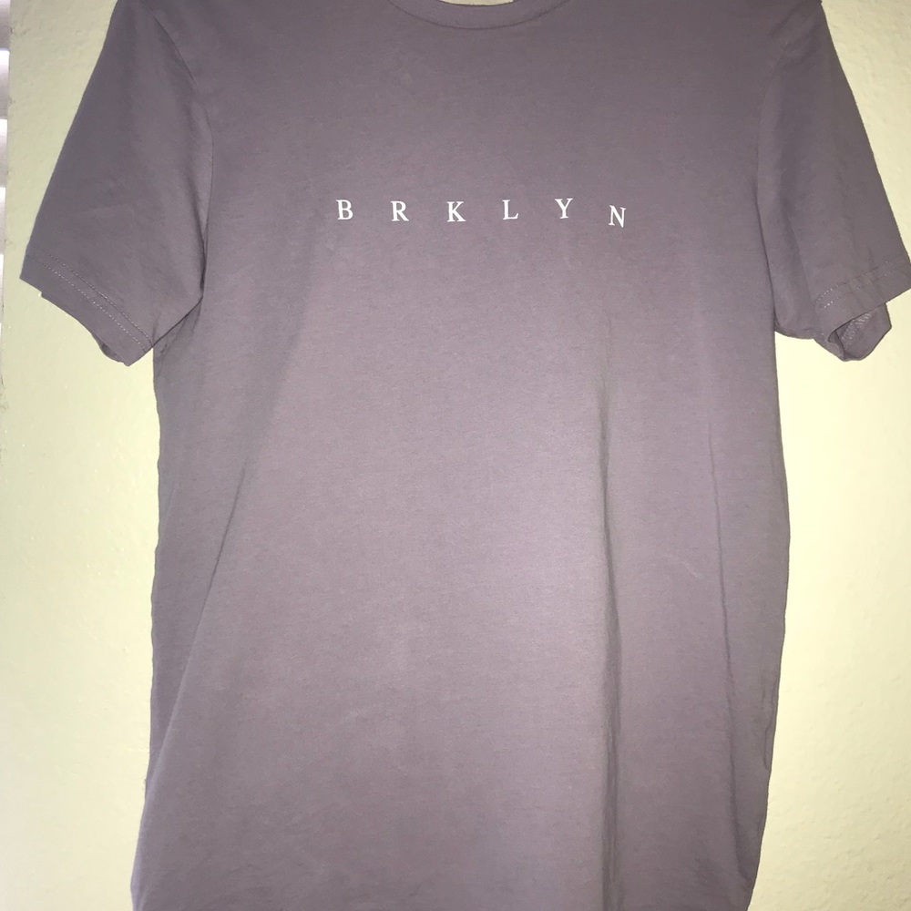 lilac colored shirt